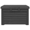 vidaXL Outdoor Cushion Box Anthracite 73x50.5x46.5 cm Polypropylene
