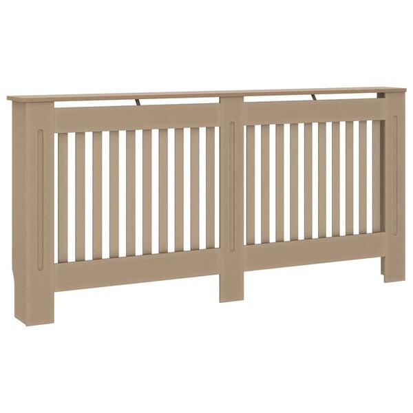 vidaXL Radiator Cover 172x19x81 cm MDF