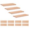 vidaXL Stair Treads 12 pcs 70 x 25 x 2 cm Natural Solid Beech Wood