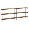 vidaXL Console Table Old Wood 200 x 29 x 75 cm