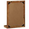 vidaXL Bathroom Mirror Brown 50 x 22 x 70 cm Solid Acacia Wood