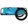 vidaXL Bike Trailer Blue Oxford Fabric and Iron
