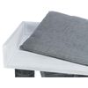 TRIXIE Cat Scratching Post with Shelf Function 72x38x110 cm Grey