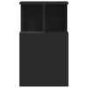 vidaXL Side Table Black 35x35x60 cm Engineered Wood