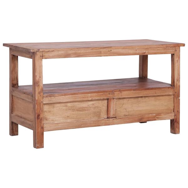 vidaXL TV Cabinet 90x40x50 cm Solid Reclaimed Wood