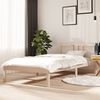 vidaXL Bed Frame without Mattress Solid Wood 90x190 cm Single Single