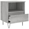 vidaXL Bedside Cabinets 2 pcs Grey Sonoma 40x35x50 cm Engineered Wood