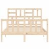 vidaXL Bed Frame without Mattress 120x200 cm Solid Wood Pine