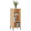 vidaXL Sideboard Sonoma Oak 34.5x32.5x90 cm Engineered Wood