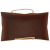 vidaXL Paper Bags 250 pcs with Handles Brown 26x17x25 cm