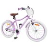 vidaXL Kids Bike 20'' for 6-11 Years Old Purple