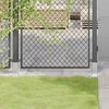 vidaXL Post Bases Square 4 pcs Silver 71x71 mm Galvanised Steel