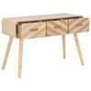 vidaXL Console Table 100x35x68 cm Solid Wood