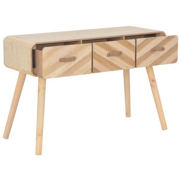 vidaXL Console Table 100x35x68 cm Solid Wood