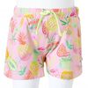 Kids' Shorts with Drawstring Soft Pink 128