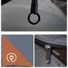 vidaXL Camping Tent 3-Person Grey and Orange Waterproof