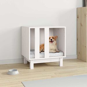 vidaXL Dog House White 50 x 40 x 52 cm