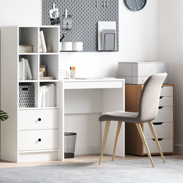 vidaXL Desk White 70 x 40 x 76 cm