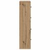 vidaXL Bookcase Artisan Oak 60x24x101.5 cm Engineered Wood