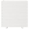 vidaXL Garden Planter White 70x40x72 cm Solid Wood Pine