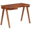 vidaXL Writing Desk with Drawer 110x50x77 cm Solid Wood Acacia
