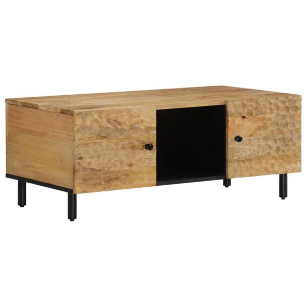 vidaXL Coffee Table 100x54x40 cm Solid Wood Mango