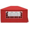 vidaXL Partytent with Wall Red 400 x 300 x 255 cm