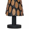 vidaXL Christmas Tree with Stand Brown 60 cm Solid teak wood