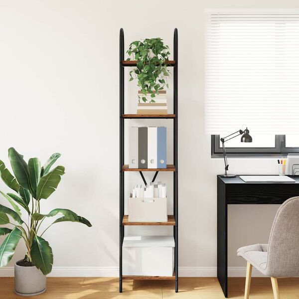 vidaXL Bookshelf Old Wood 40 x 30 x 183 cm Engineered wood