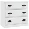 vidaXL Sideboards 3 pcs White Engineered Wood