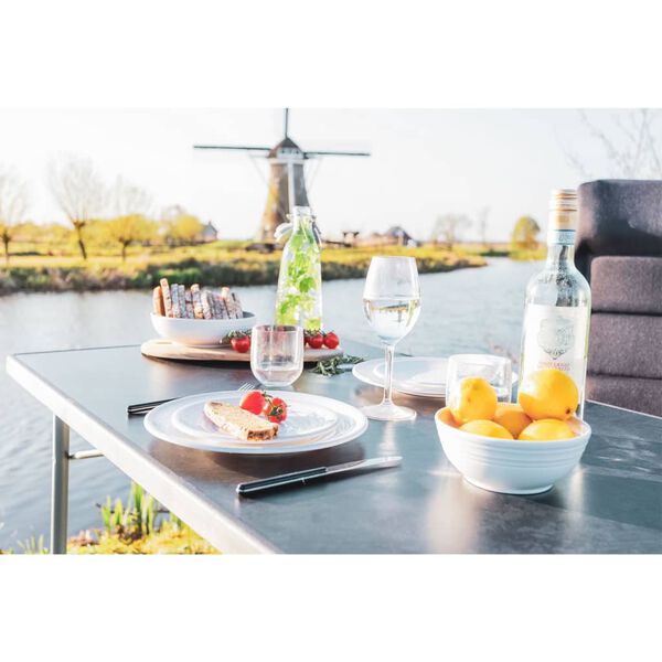 Travellife Foldable Camping Table Barletta Comfort 100 100x68x85 cm Grey