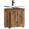vidaXL Bathroom Cabinet Set TULUM Old Wood 60 x 34 x 63 cm