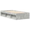 vidaXL Bed Frame without Mattress Concrete Grey 90x200 cm