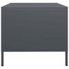 vidaXL Coffee Table Anthracite 101.5x50x43.5 cm Cold-rolled Steel
