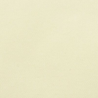 vidaXL Sunshade Sail Oxford Fabric Rectangular 5x8 m Cream