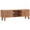 vidaXL TV Cabinet 130x30x45 cm Solid Acacia Wood