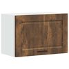 vidaXL Kitchen Wall Cabinet "Porto" Smoked Oak Engineered Wood