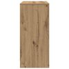 vidaXL Shoe Cabinet Artisan Oak 57x34x76 cm Engineered Wood