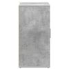 vidaXL Shoe Cabinet Concrete Grey 60x35x70 cm Engineered Wood
