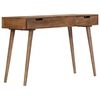 vidaXL Dressing Table 112x45x76 cm Solid Mango Wood