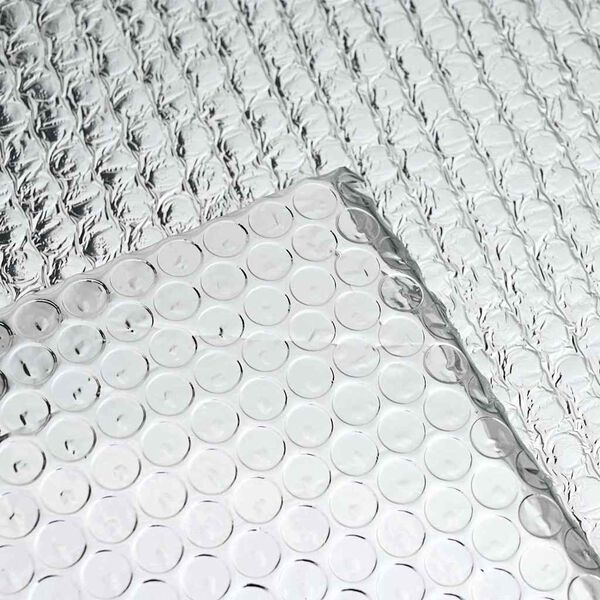 vidaXL Radiator Heat Reflector Silver 0.6 x 50 m Aluminium