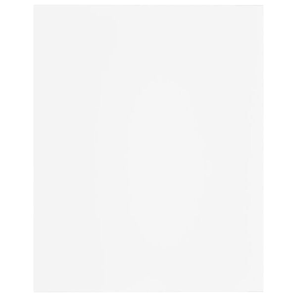 vidaXL Bookshelf Boards 8 pcs White 40x50x1.5 cm Engineered Wood