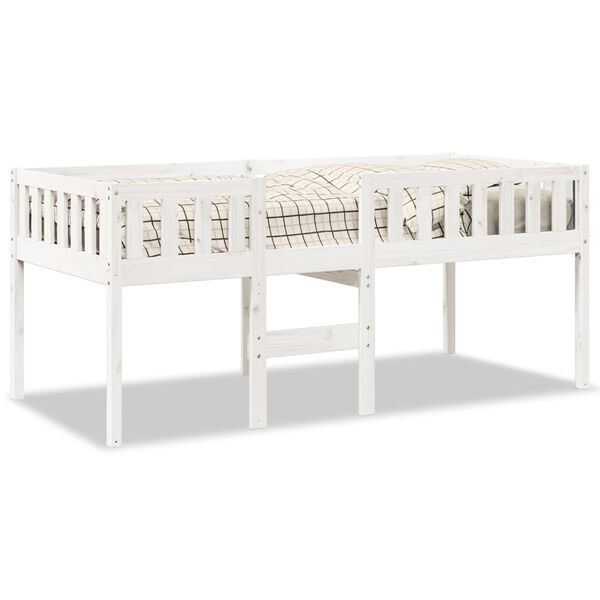 vidaXL Children's Bed without Mattress White 80x200 cm Solid Wood Pine