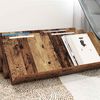vidaXL Magazine Rack Old Wood 90 x 53 x 28.5 cm Engineered Wood