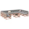 vidaXL 10 Piece Garden Sofa Set Solid Wood&nbsp;Douglas Fir