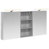 vidaXL Bathroom Cabinet Set 3 pcs 140 x 14.5 x 70 cm Engineered wood