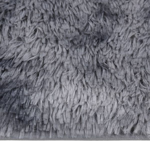 vidaXL Shaggy Rug Anthracite 170x120 cm