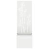 vidaXL Garden Privacy Screen White 50 x 140 cm Cold-rolled steel