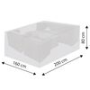 Happy People Cover for Garden Lounge Set Deluxe 200x160x80 cm Grey