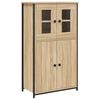 vidaXL Highboard Sonoma Oak 62x32x106,5 cm Engineered Wood